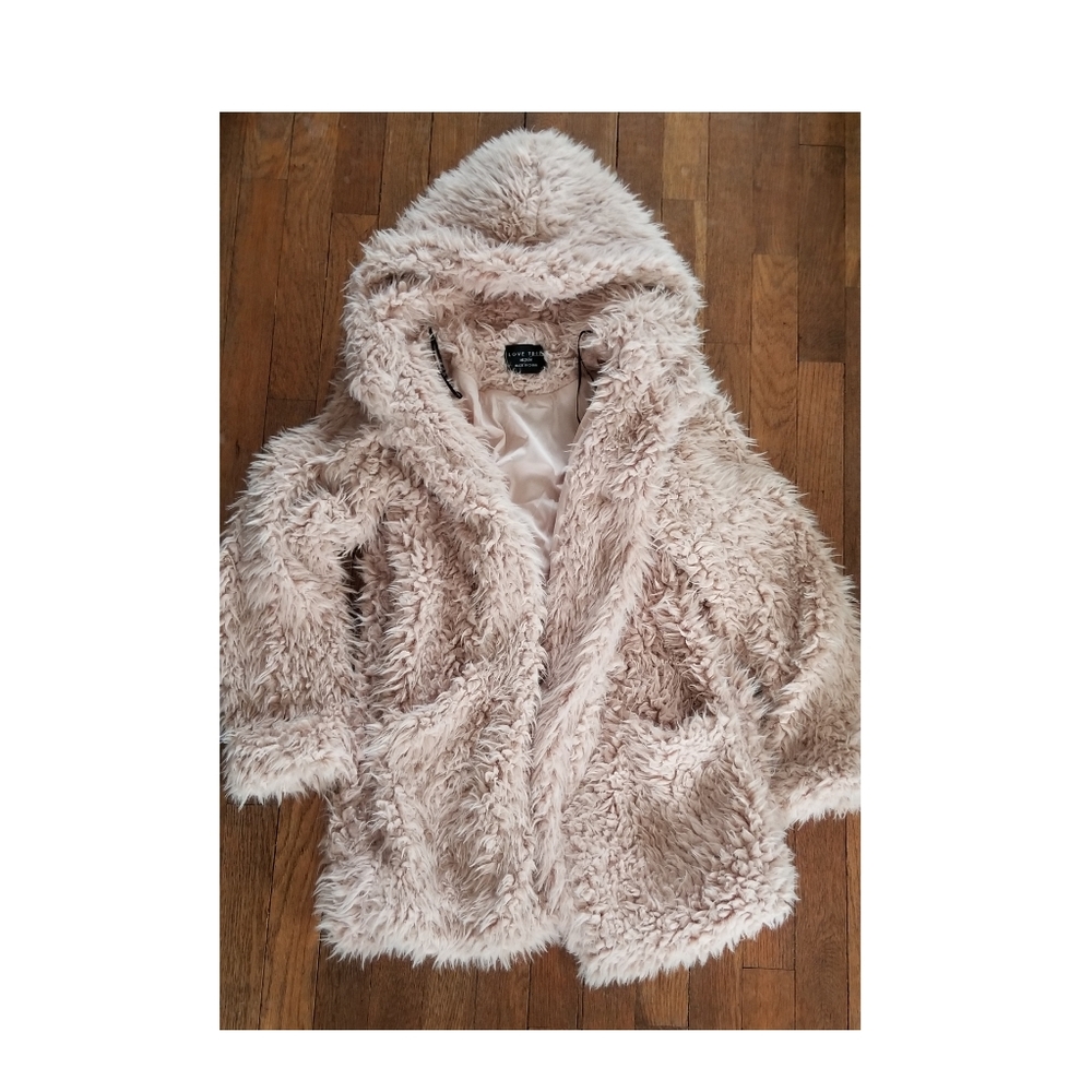 Love Tree Faux Fur jacket